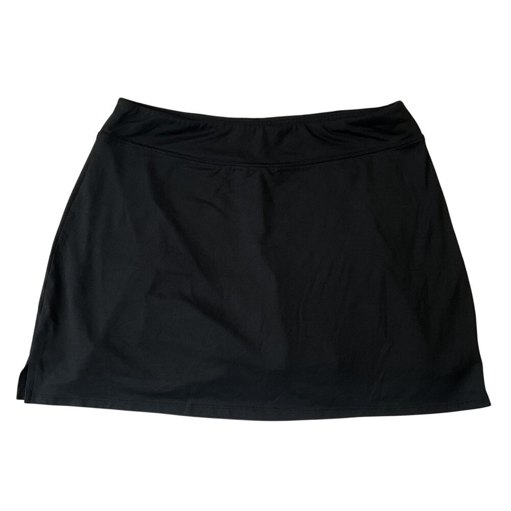 Tranquility By Colorado Clothing Women Skorts MEDIUM Black Activewear 4” Inseam